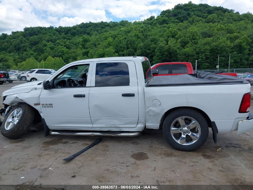 2018 Ram 1500 Express 4X4 5'7 Box VIN: 1C6RR7KT7JS314383 Lot: 39563573
