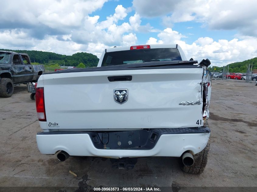 2018 Ram 1500 Express 4X4 5'7 Box VIN: 1C6RR7KT7JS314383 Lot: 39563573