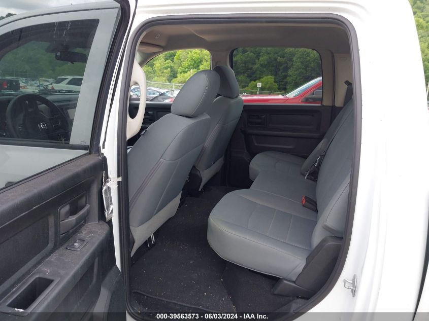 2018 Ram 1500 Express 4X4 5'7 Box VIN: 1C6RR7KT7JS314383 Lot: 39563573