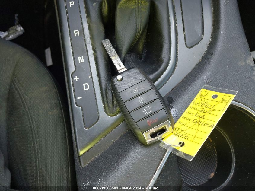 2015 Kia Optima Lx VIN: KNAGM4A71F5644282 Lot: 39563589