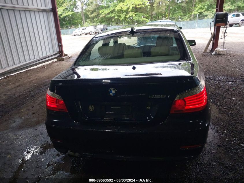 2009 BMW 528I VIN: WBANU53599C117826 Lot: 39563592