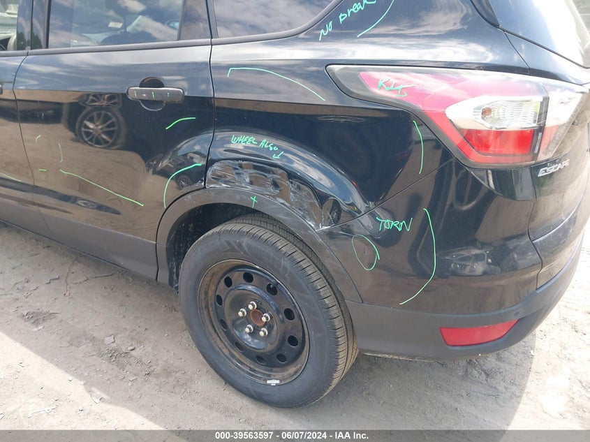 2017 Ford Escape S VIN: 1FMCU0F71HUB30486 Lot: 39563597