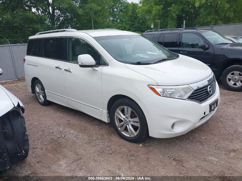 2011 Nissan Quest Sl VIN: JN8AE2KP6B9008523 Lot: 39563603