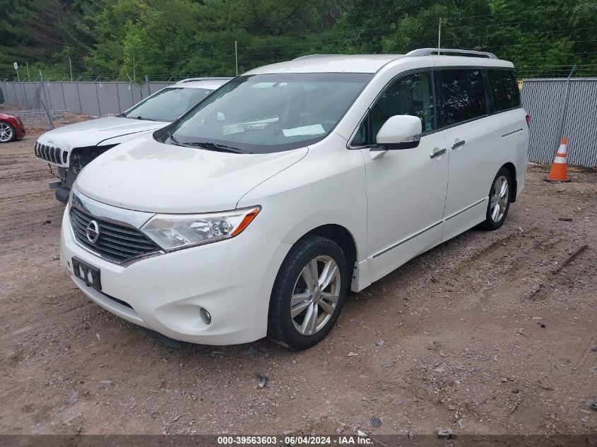 2011 Nissan Quest Sl VIN: JN8AE2KP6B9008523 Lot: 39563603