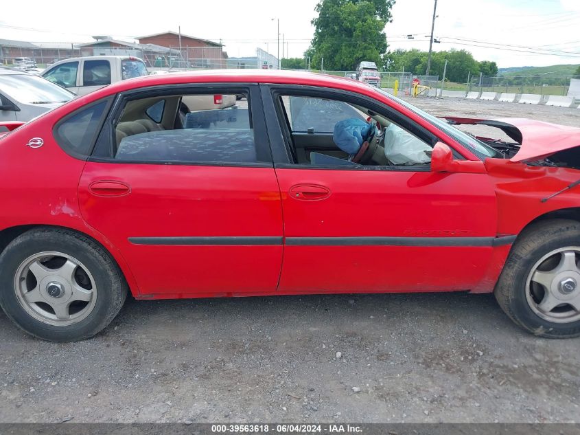 2001 Chevrolet Impala Ls VIN: 2G1WH55K719282986 Lot: 39563618