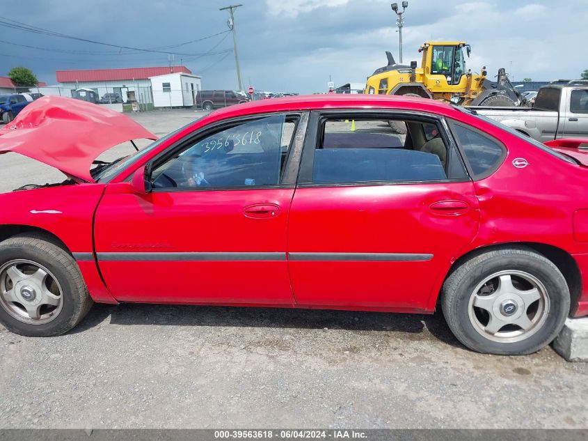 2001 Chevrolet Impala Ls VIN: 2G1WH55K719282986 Lot: 39563618