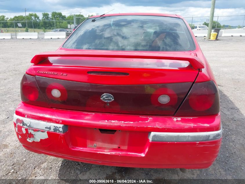 2001 Chevrolet Impala Ls VIN: 2G1WH55K719282986 Lot: 39563618