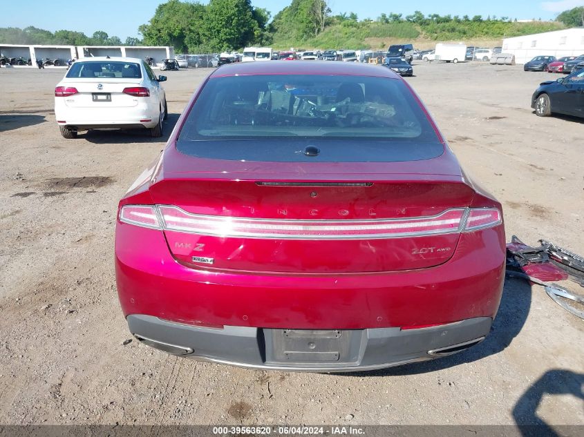 2018 Lincoln Mkz Reserve VIN: 3LN6L5F98JR620368 Lot: 39563620