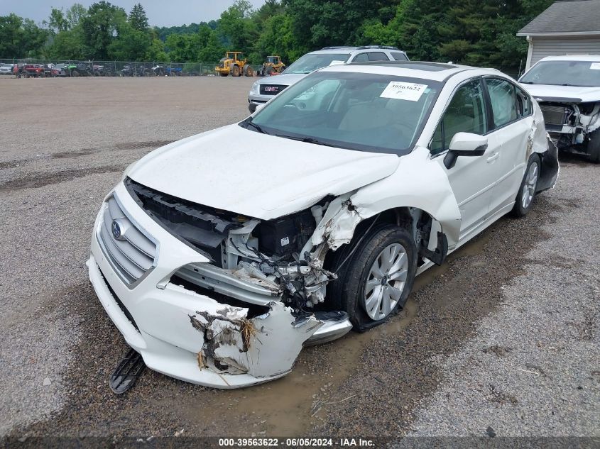 2017 Subaru Legacy 2.5I Premium VIN: 4S3BNAH67H3038781 Lot: 39563622