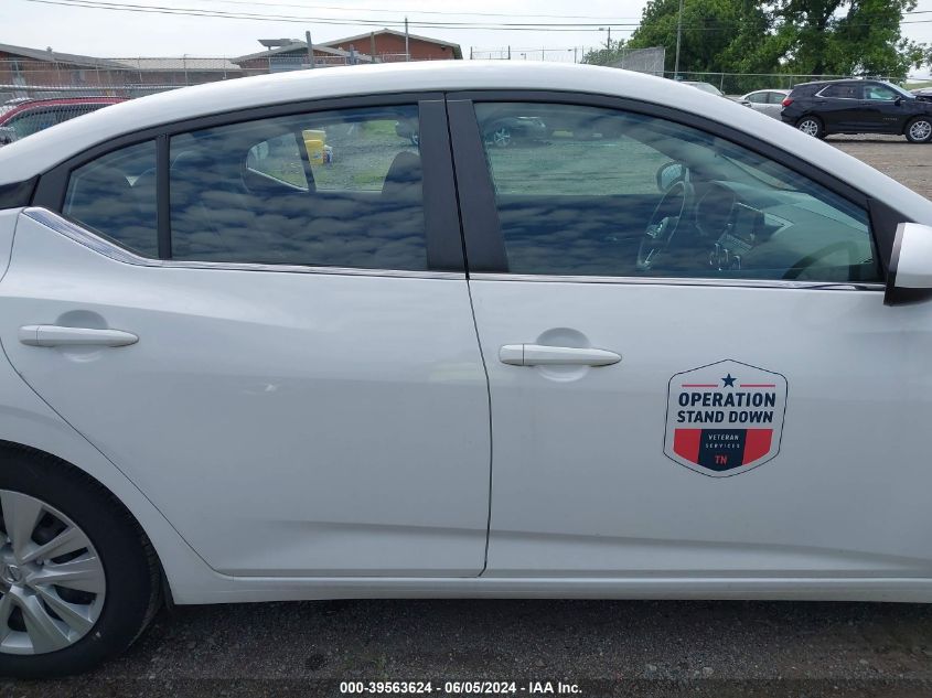 2021 Nissan Sentra S Xtronic Cvt VIN: 3N1AB8BV4MY245064 Lot: 39563624