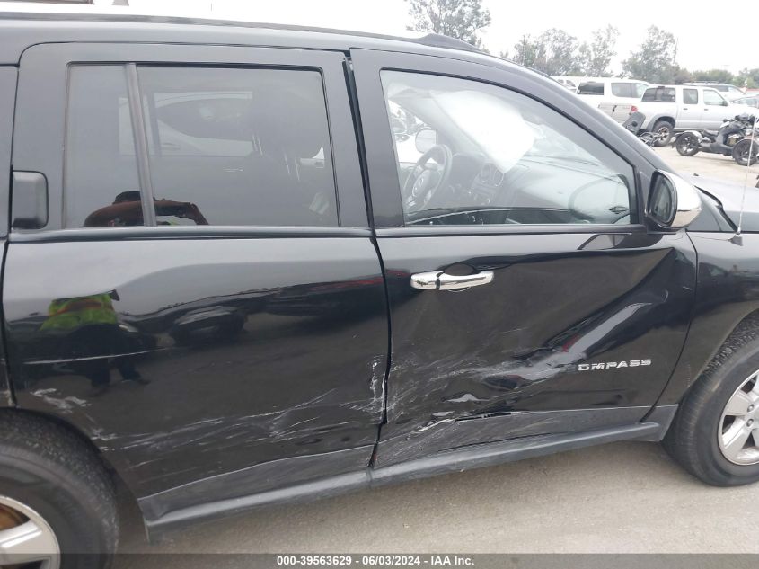 2014 Jeep Compass Sport VIN: 1C4NJCBA4ED573834 Lot: 39563629