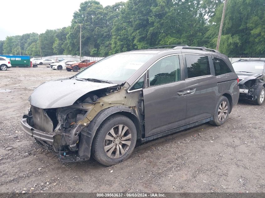 5FNRL5H45EB085218 2014 Honda Odyssey Ex