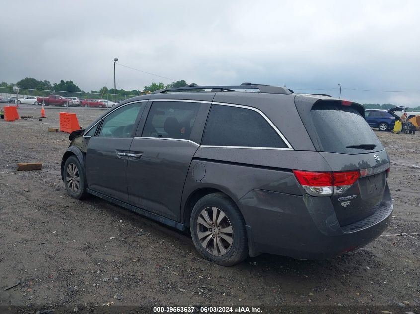 5FNRL5H45EB085218 2014 Honda Odyssey Ex