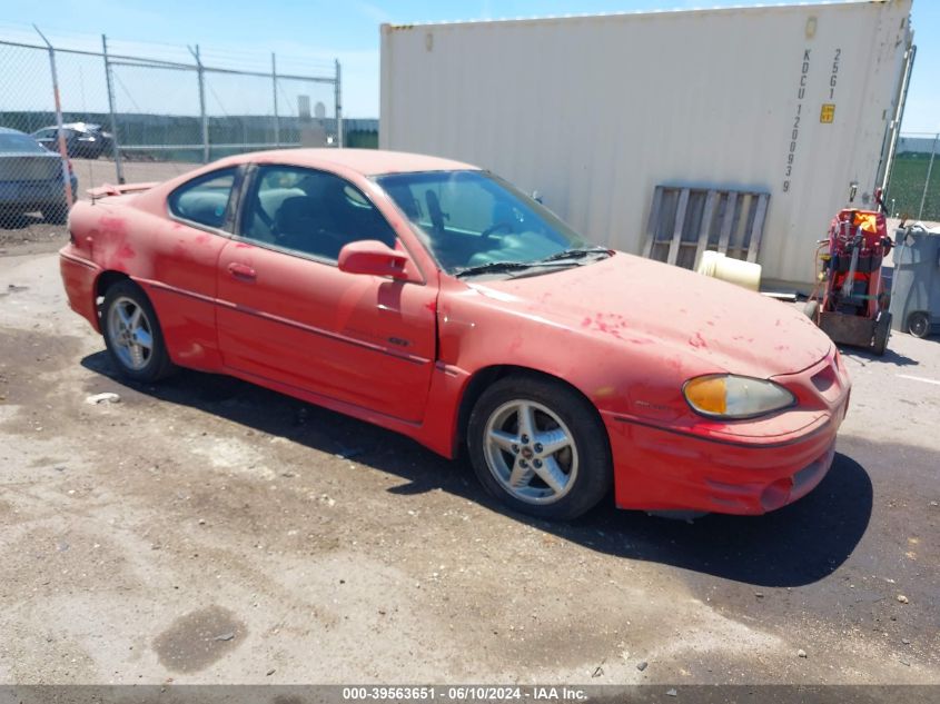 2001 Pontiac Grand Am Gt VIN: 1G2NW12E01M554110 Lot: 39563651