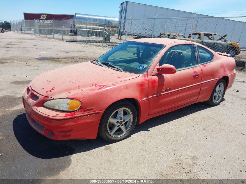 2001 Pontiac Grand Am Gt VIN: 1G2NW12E01M554110 Lot: 39563651