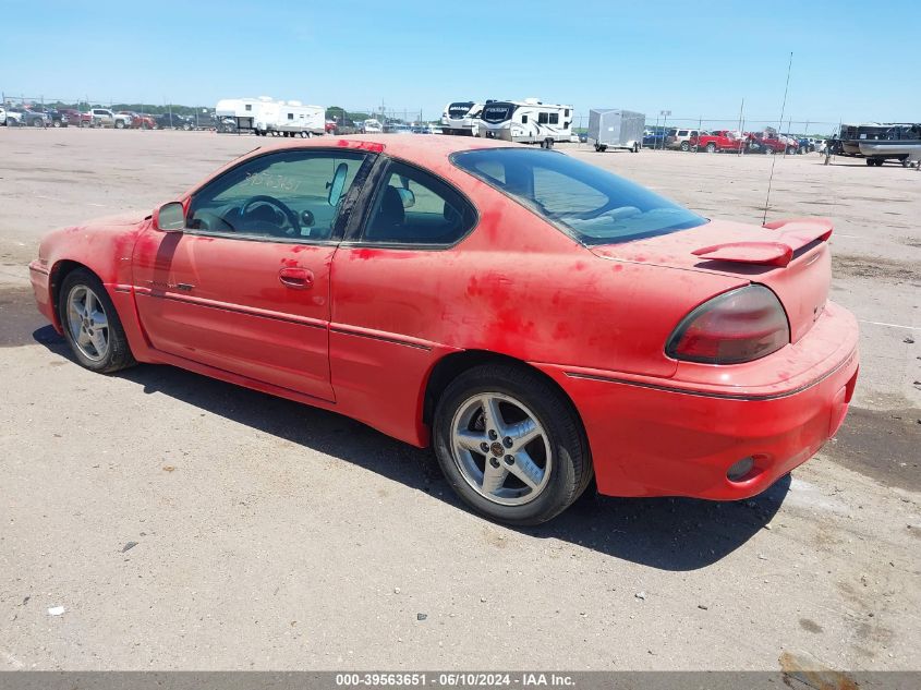 2001 Pontiac Grand Am Gt VIN: 1G2NW12E01M554110 Lot: 39563651