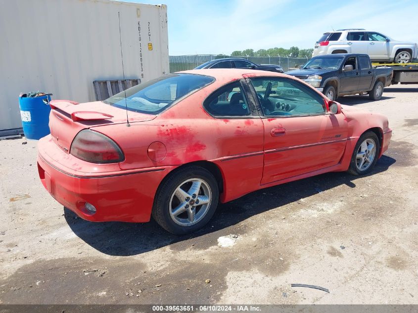 2001 Pontiac Grand Am Gt VIN: 1G2NW12E01M554110 Lot: 39563651