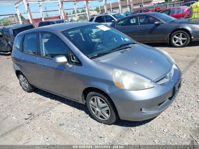 2007 Honda Fit VIN: JHMGD38467S008967 Lot: 39563659