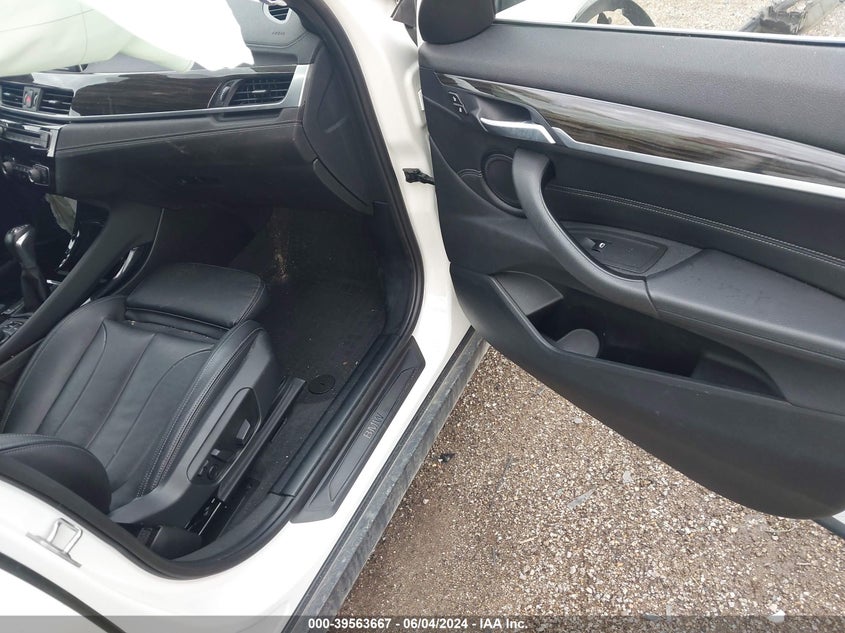 2018 BMW X2 xDrive28I VIN: WBXYJ5C37JEF79663 Lot: 39563667