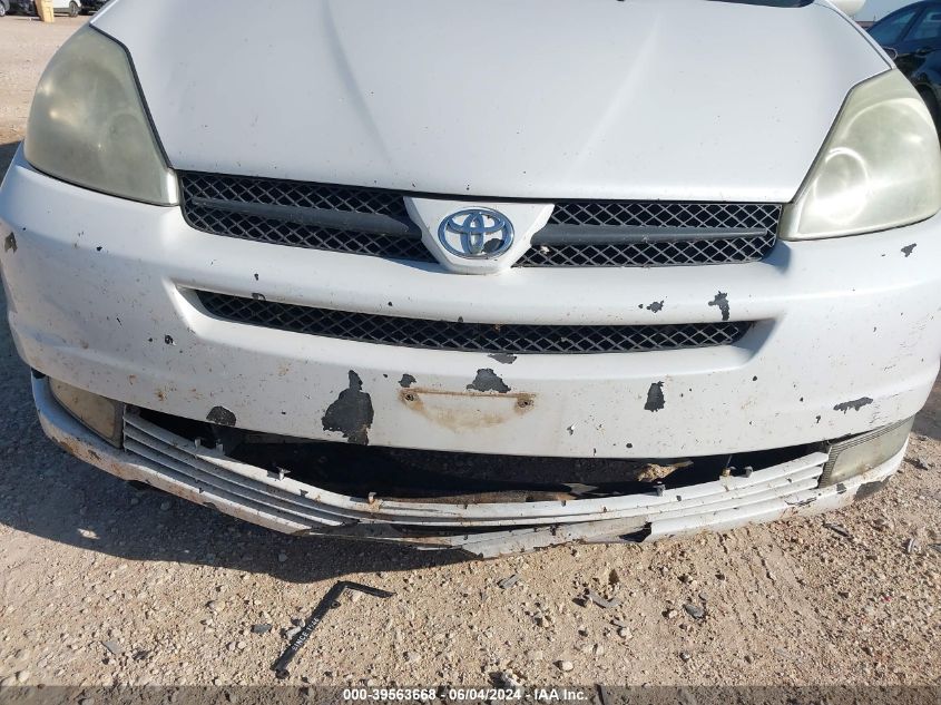 2005 Toyota Sienna Xle VIN: 5TDZA22C35S225167 Lot: 39563668