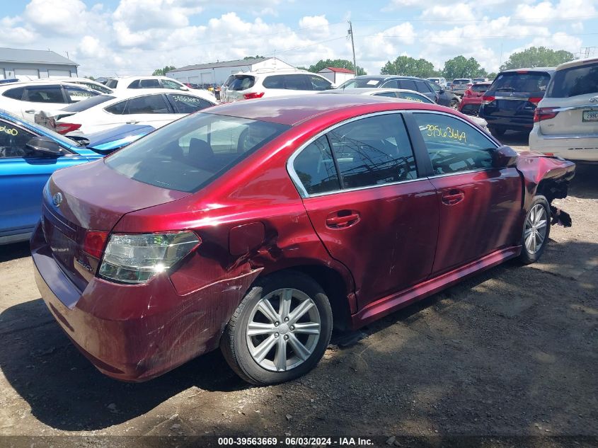 2012 Subaru Legacy 2.5I VIN: 4S3BMCA64C3025519 Lot: 39563669