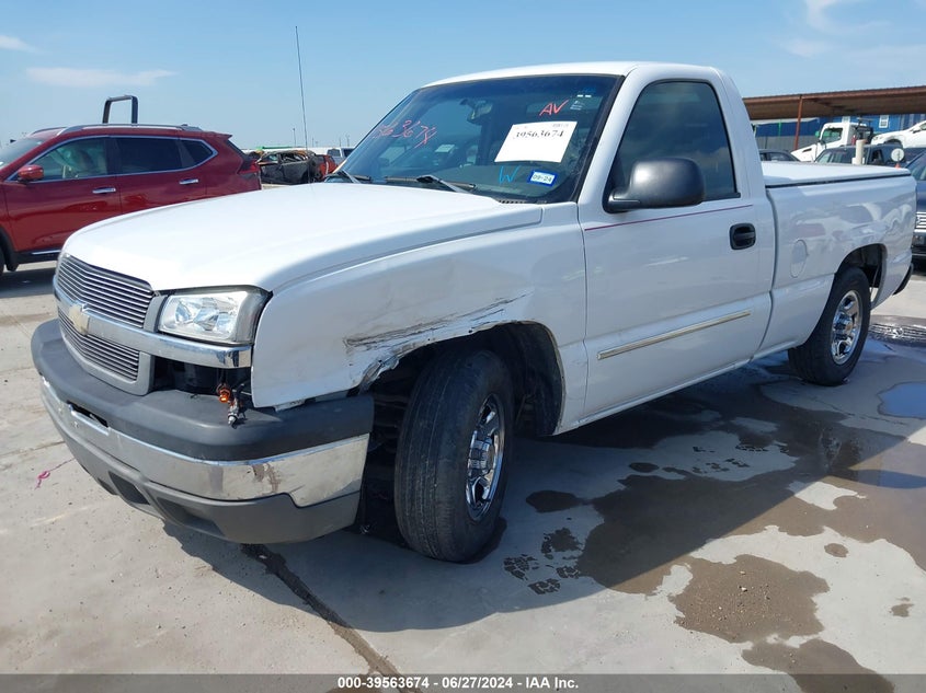 2004 Chevrolet Silverado 1500 C1500 VIN: 1GCEC14X94Z214755 Lot: 39563674