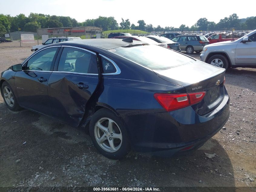 VIN 1G1ZB5STXHF123750 2017 Chevrolet Malibu, LS no.3