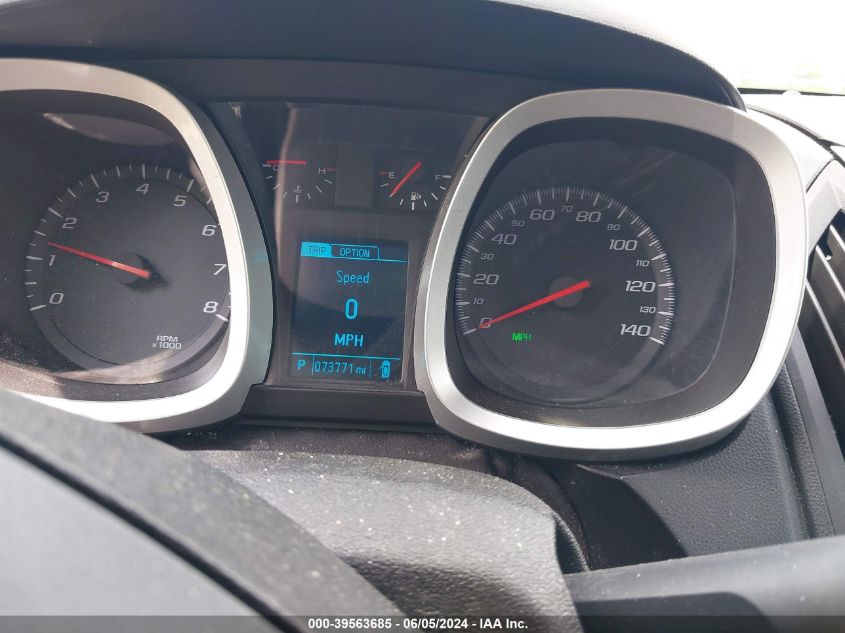 2013 Chevrolet Equinox Ls VIN: 2GNALBEK0D6413400 Lot: 39563685