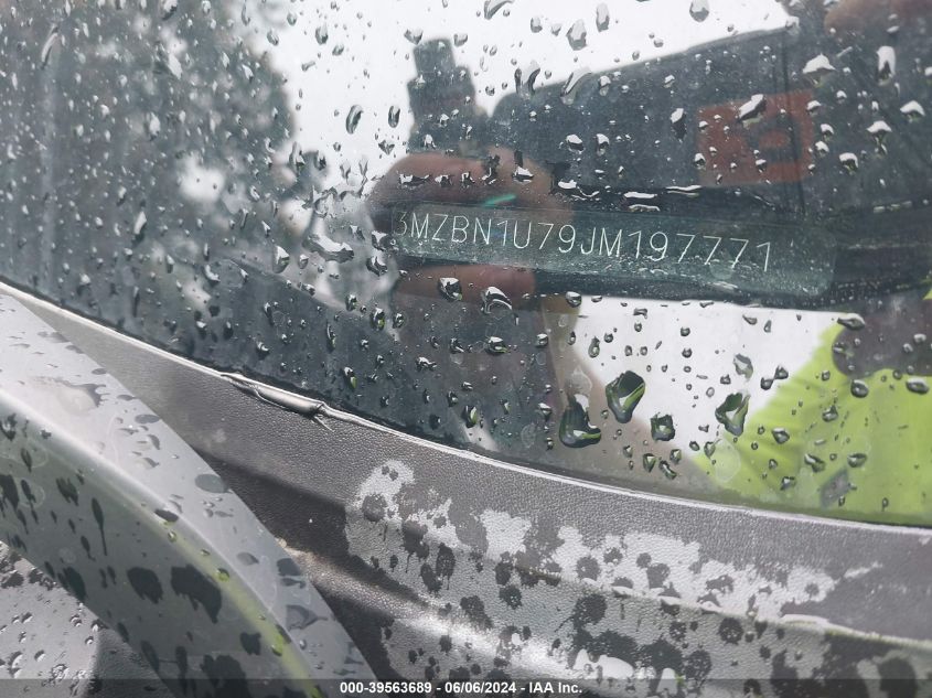 2018 Mazda Mazda3 Sport VIN: 3MZBN1U79JM197771 Lot: 39563689