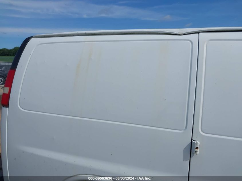 2009 GMC Savana 1500 Work Van VIN: 1GTFG15X491143607 Lot: 39563696