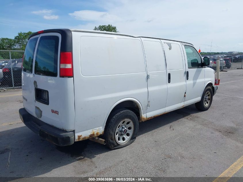 2009 GMC Savana 1500 Work Van VIN: 1GTFG15X491143607 Lot: 39563696