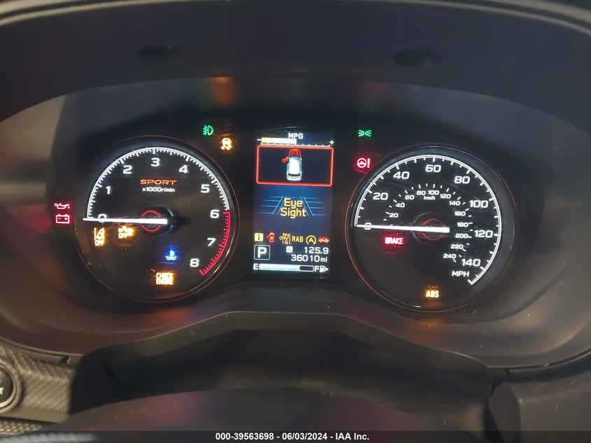2023 Subaru Forester Sport VIN: JF2SKAJC9PH460160 Lot: 39563698