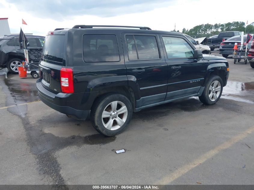 2011 Jeep Patriot Sport VIN: 1J4NF1GB6BD162531 Lot: 39563707