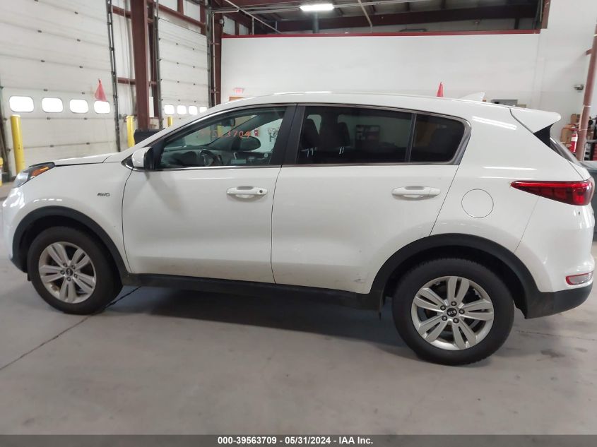 2019 Kia Sportage Lx VIN: KNDPMCAC5K7595063 Lot: 39563709