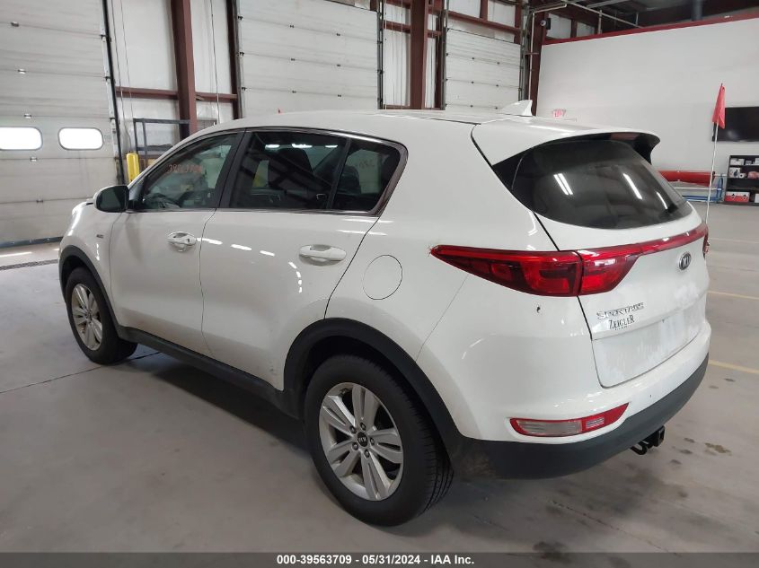 2019 Kia Sportage Lx VIN: KNDPMCAC5K7595063 Lot: 39563709