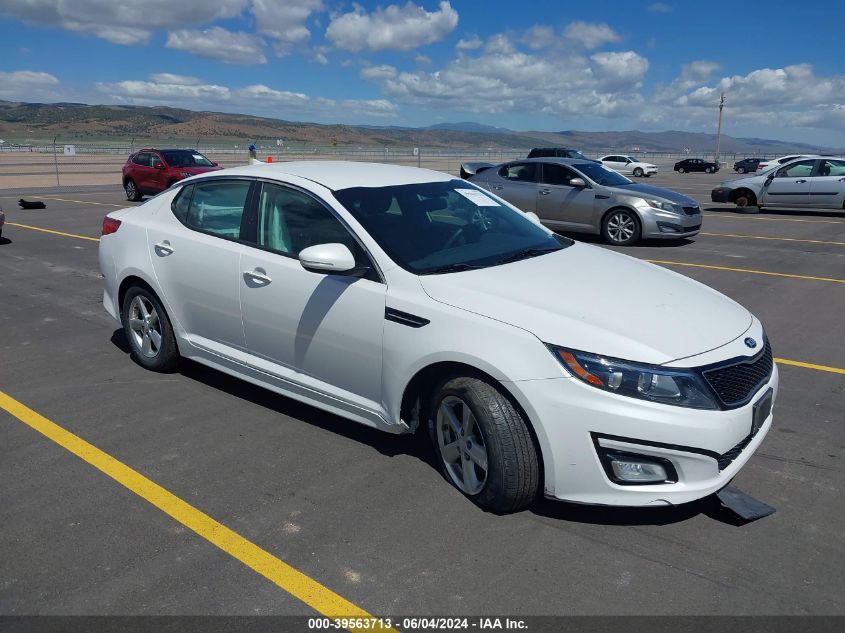 2015 Kia Optima Lx VIN: KNAGM4A74F5590735 Lot: 39563713