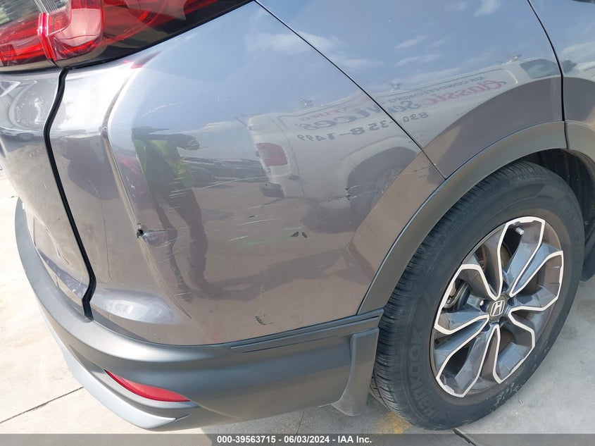 2022 HONDA CR-V 2WD EX-L - 2HKRW1H83NH400859