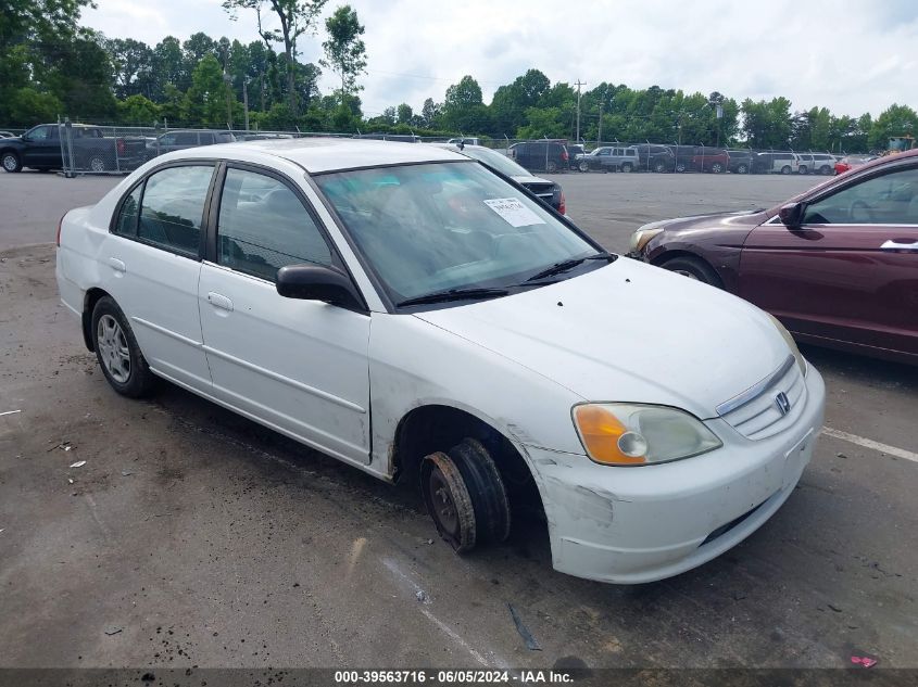 2002 Honda Civic Lx VIN: 1HGES15532L030980 Lot: 39563716