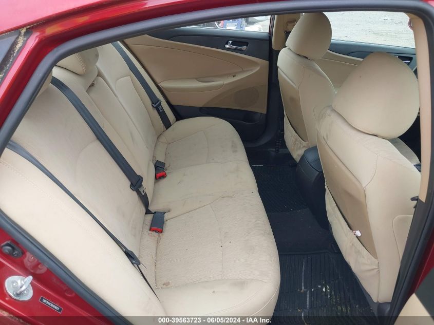 2013 Hyundai Sonata Gls VIN: 5NPEB4AC9DH696821 Lot: 39563723