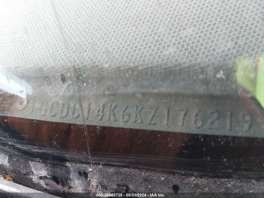 1989 Chevrolet Gmt-400 C1500 VIN: 1GCDC14K6KZ176219 Lot: 39563725