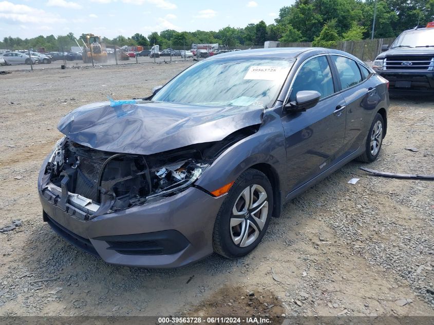 2016 Honda Civic Lx VIN: 19XFC2F55GE049471 Lot: 39563728