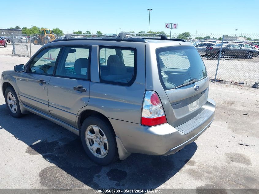 2006 Subaru Forester 2.5X VIN: JF1SG63646H735698 Lot: 39563739