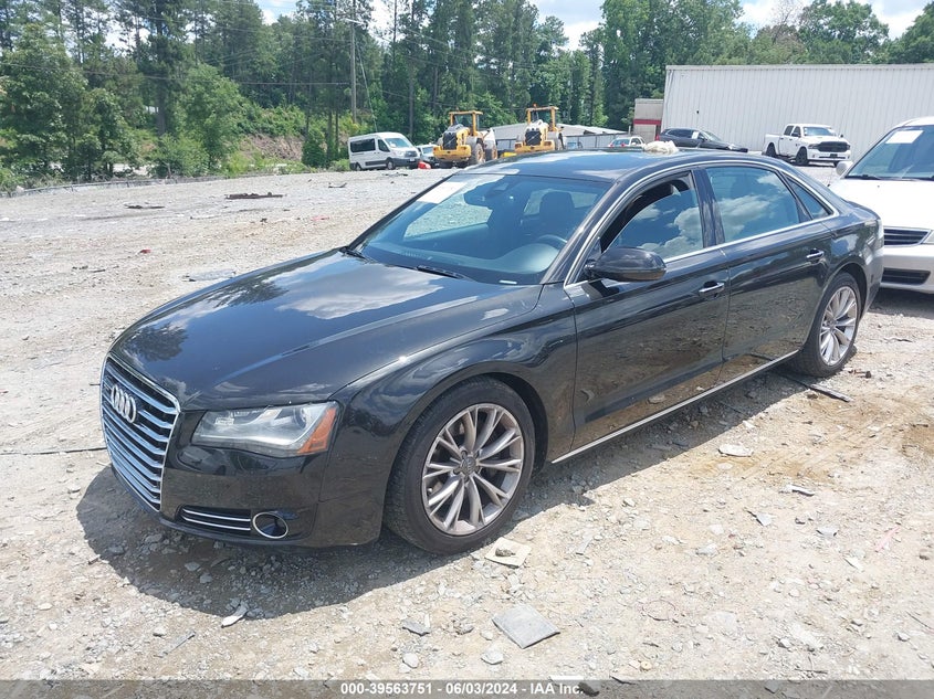 2013 Audi A8 L 3.0T VIN: WAURGAFD4DN024648 Lot: 39563751