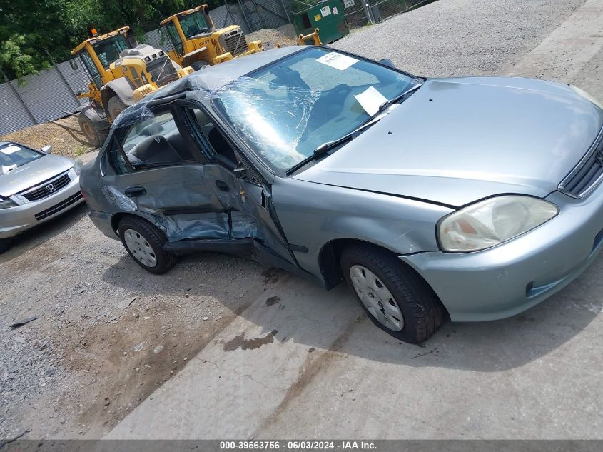 1999 Honda Civic Lx VIN: 2HGEJ6676XH575558 Lot: 39563756