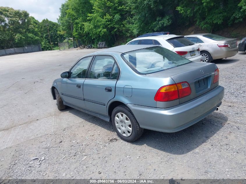 1999 Honda Civic Lx VIN: 2HGEJ6676XH575558 Lot: 39563756