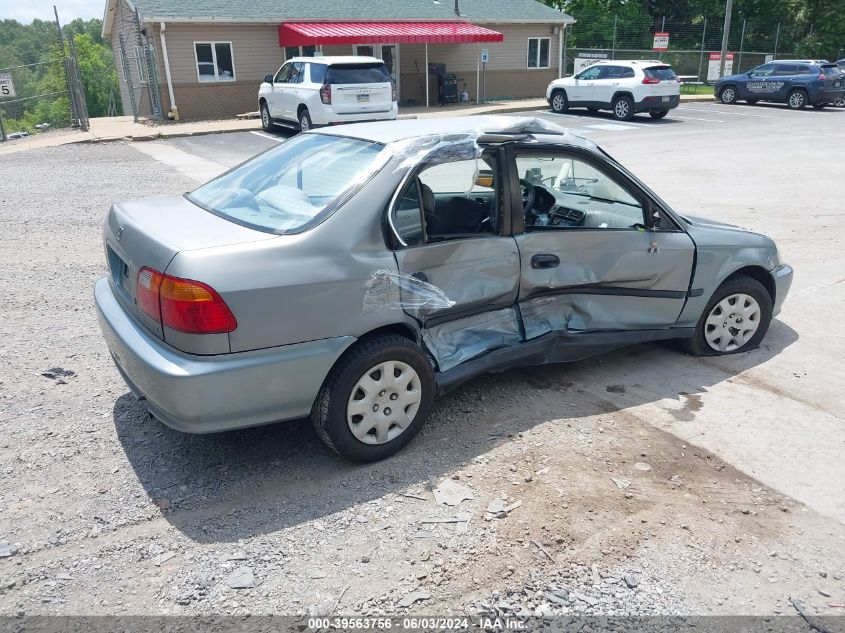 1999 Honda Civic Lx VIN: 2HGEJ6676XH575558 Lot: 39563756