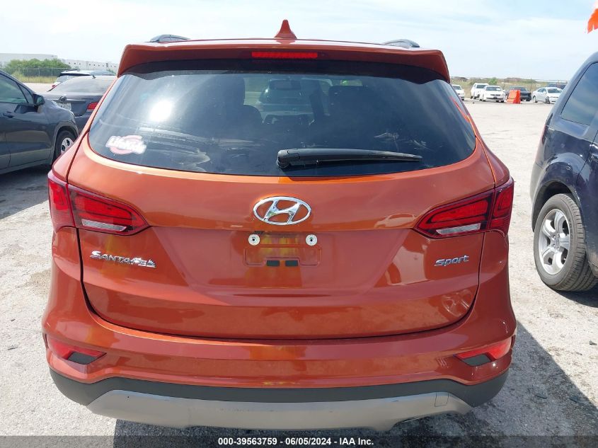 2017 Hyundai Santa Fe Sport 2.4L VIN: 5XYZU3LB6HG409975 Lot: 39563759