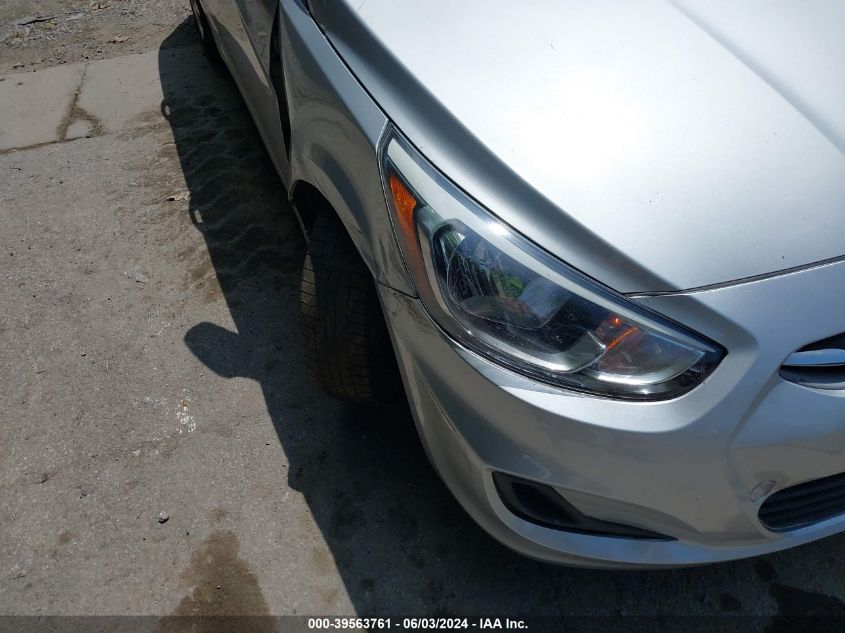 2017 Hyundai Accent Se VIN: KMHCT4AE7HU196332 Lot: 39563761