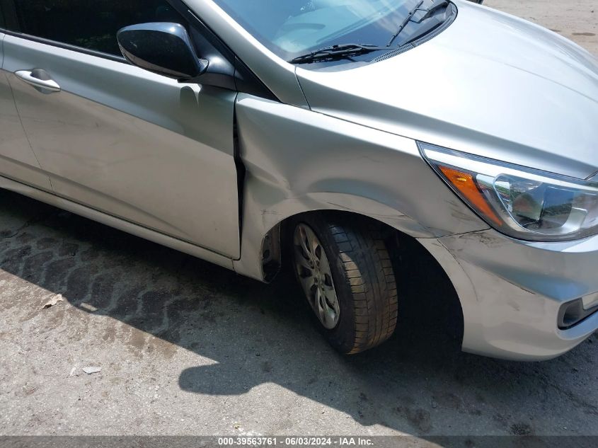 2017 Hyundai Accent Se VIN: KMHCT4AE7HU196332 Lot: 39563761