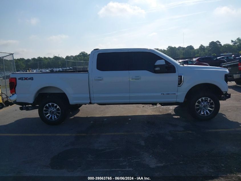 2021 Ford F-250 Lariat VIN: 1FT7W2BT2MED93556 Lot: 39563765